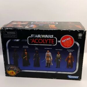 Star Wars Retro Collection The Acolyte Multipack 6 Mini Figures COMPLETE